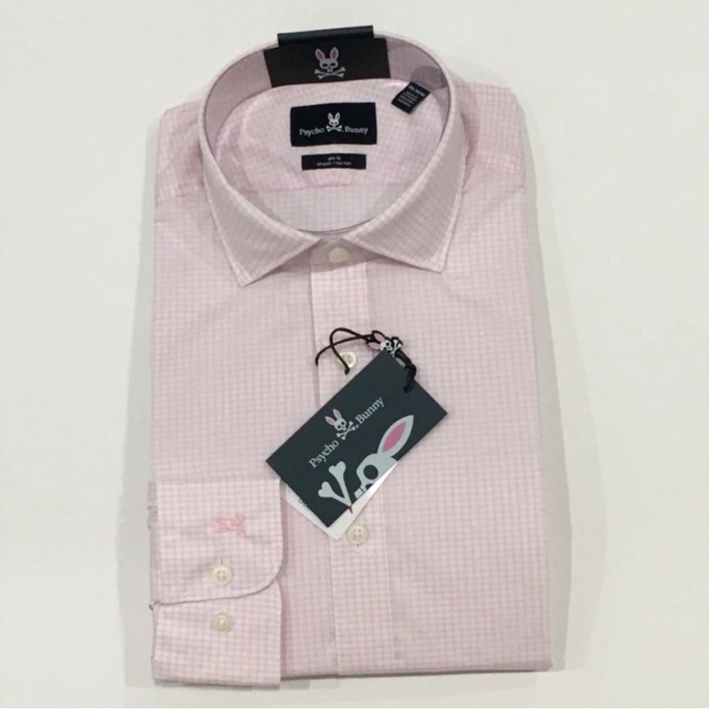 Psych Bunny non iron slim fit shirt